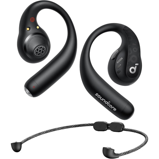276052 - ANKER Kufje Soundcore AeroFit Pro me vesh të hapur, ultra të lehta, dizajn ergonomik, tingull intensiv LDAC, Bluetooth 5.3, rezistencë ndaj ujit IPX5, jetëgjatësi baterie 46 orë, aplikacion, pa tel