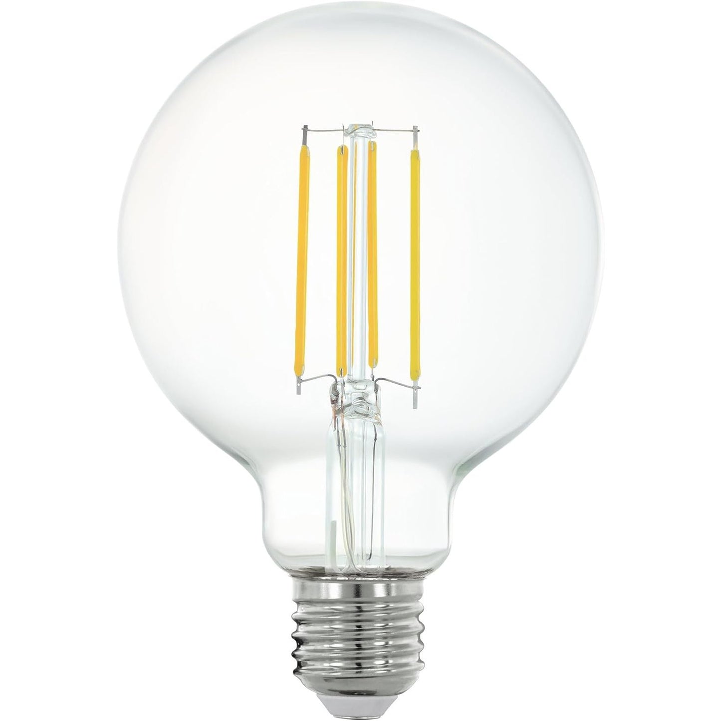224349 - EGLO Llampa LED Connect.z për Shtëpi Inteligjente E27, G95, ZigBee, 806 Lumen, 6 Vat, E Bardhë e Ngrohtë, Llampa Vintage Transparente