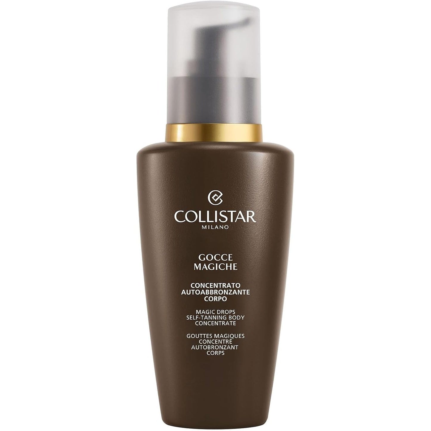 271516 - Collistar Magic Drops Body-Legs, Koncentrat Vetë-Nxirës, 125 ml, efekt i shpejtë, nxirje intense dhe natyrale, pa njolla