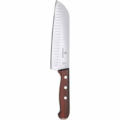 213261 - VICTORINOX Thikë Profesionale Santoku prej Druri, Teh Ekstra i Mprehtë, 17 cm, Dorezë Elegante prej Druri, Çelik Inoks
