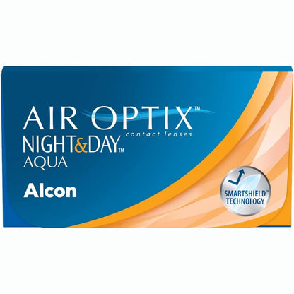 320966 - AIR OPTIX Lente kontakti mujore Night & Day Aqua, Pako me 6 lente, BC 8.6 mm, -7.00 dioptri