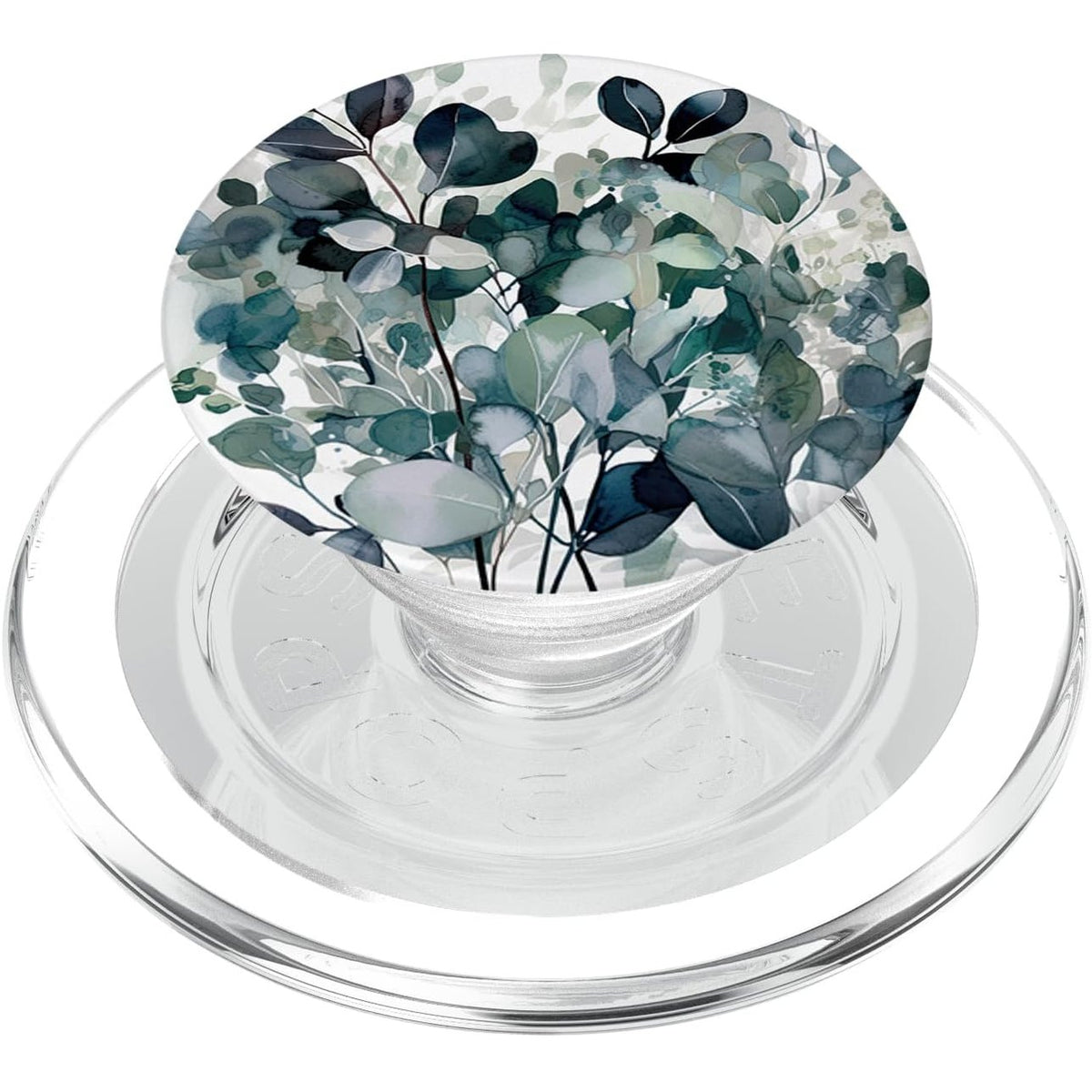 320049 - PopSockets Model kopshti me lule eukalipt, flora dhe fauna PopGrip për MagSafe