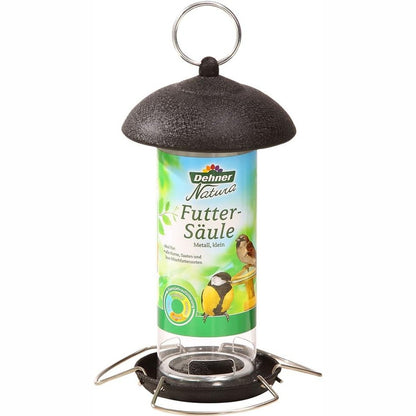 224134 - DEHNER Natura Premium Ushqyes për zogj të vegjël të egër, i qëndrueshëm ndaj motit/i varur, 21 x 10.5 x 10.5 cm, Metal, i zi