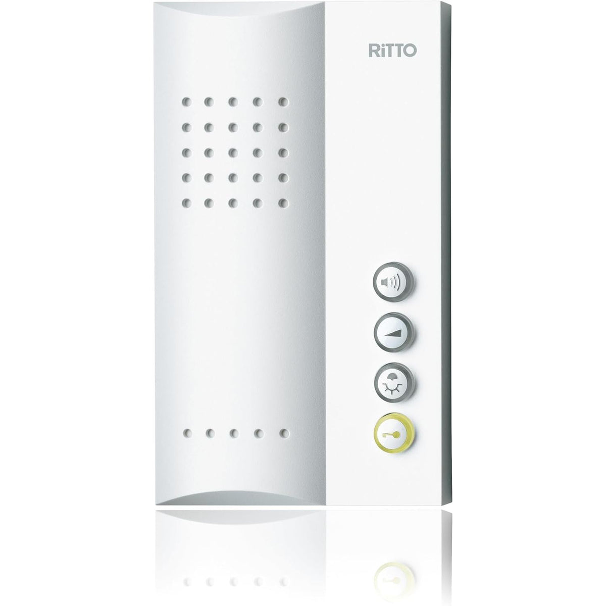 322239 - SCHNEIDER ELECTRIC Interkom Ritto pa duar, sistem interkomi dere, buton hapjeje, njësi e brendshme, e bardhë, artikulli 1723070