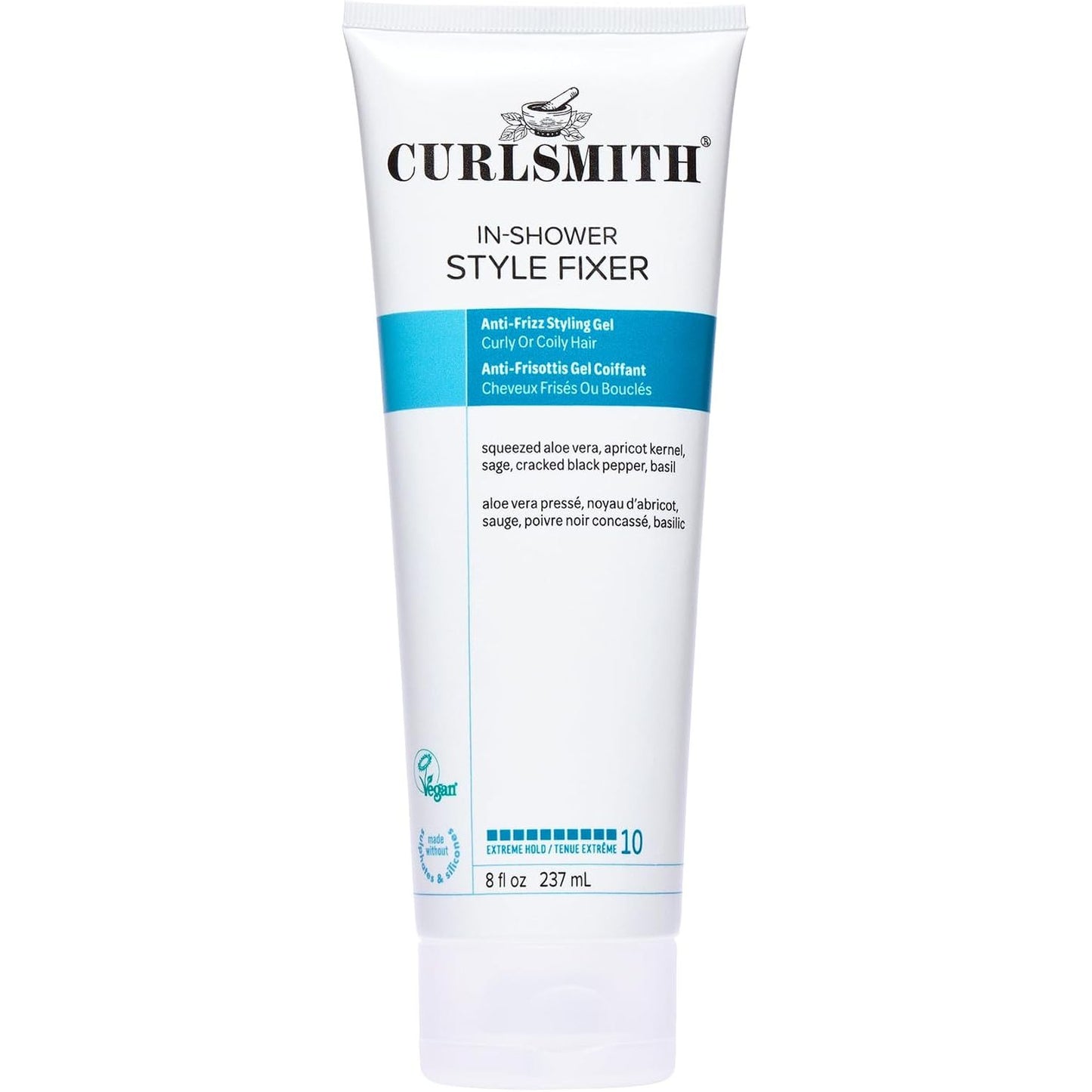 271537 - CURLSMITH Fiksues Stilimi në Dush, Xhel Stilimi Vegan me Mbajtje Ekstreme, 227 ml