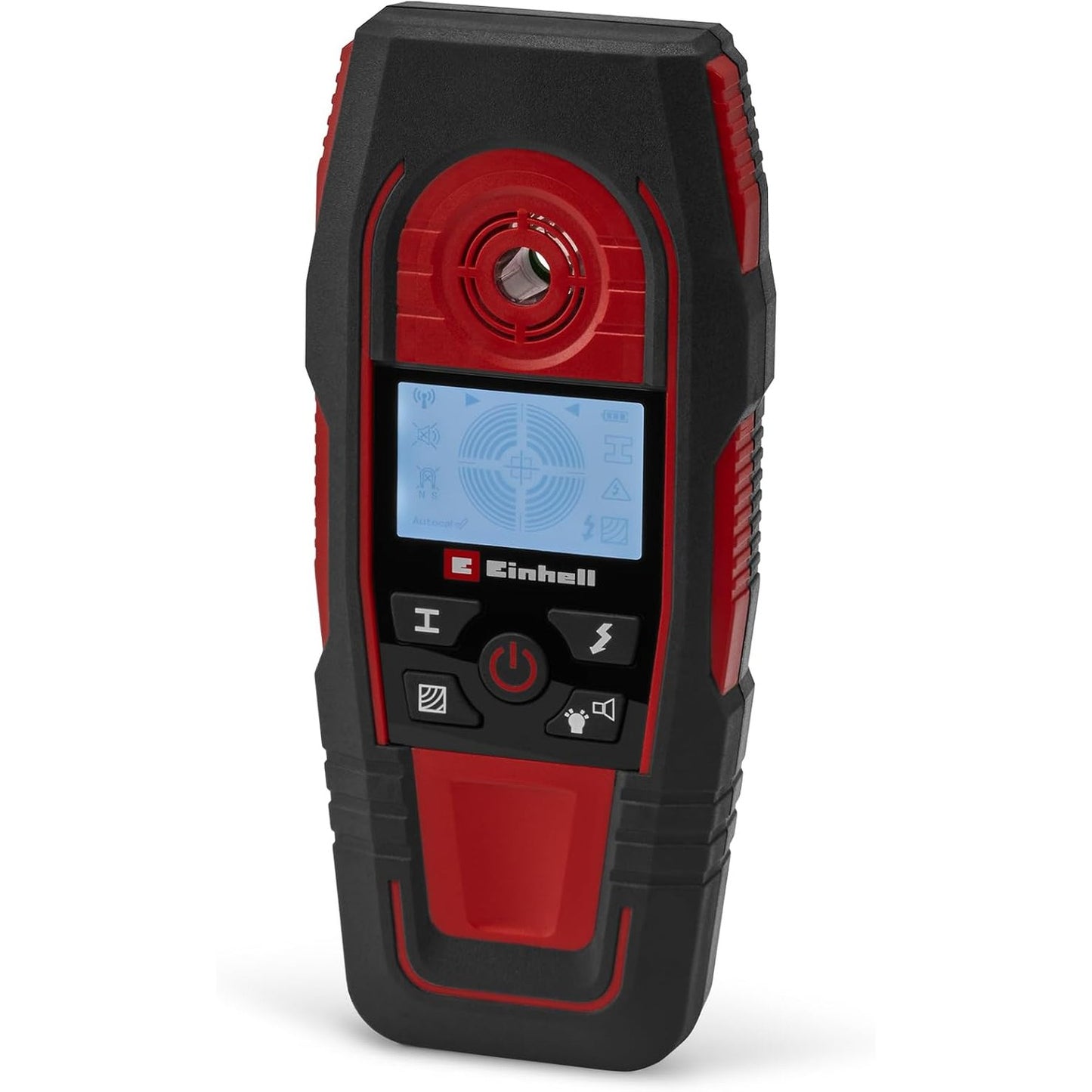 288550 - EINHELL Lokator Dixhital TE-MD 80, Thellësi maksimale zbulimi: metal hekuri 80 mm, linjë elektrike 60 mm, metal jo-ngjyror 38 mm, dru 24 mm, Kalibrim automatik, Ekran LCD