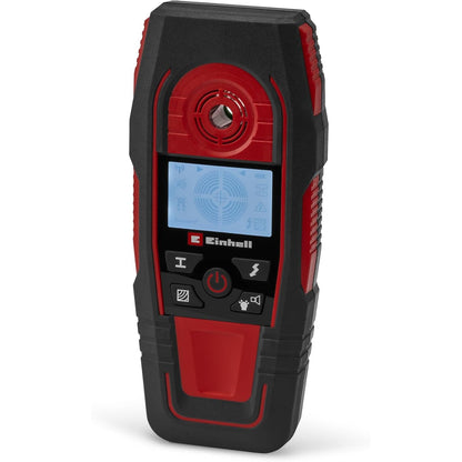 288550 - EINHELL Lokator Dixhital TE-MD 80, Thellësi maksimale zbulimi: metal hekuri 80 mm, linjë elektrike 60 mm, metal jo-ngjyror 38 mm, dru 24 mm, Kalibrim automatik, Ekran LCD