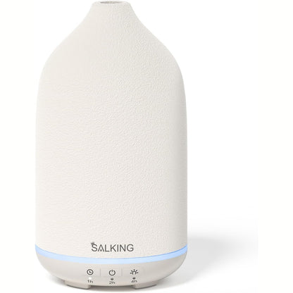 277504 - SALKING Difuzues vaji esencial, 150ml, qeramik, aromaterapie tejzanor me dritë nate LED me 7 ngjyra, pa BPA