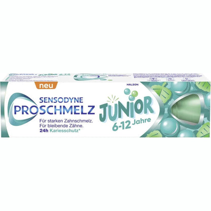 290546 - SENSODYNE Pastë dhëmbësh ProEnamel Junior, 75 ml, për smalt të fortë, për moshat 6-12 vjeç