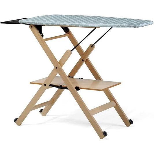 160585 - FOPPAPEDRETTI Assai - Dërrasë Hekurosjeje, Materiali: Dru Ahu i Lyer me Llak Natyral