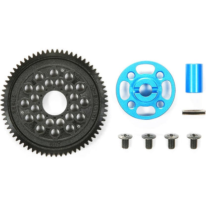 294162 - TAMIYA TAM54500 Set kambio shpejtësie të lartë TT-02 me 68 kthesa, i zi