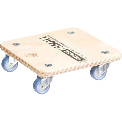 288637 - WAGNER MM 1353 Karrocë Transporti | 29 x 29 x 8.5 cm - Kapaciteti i Ngarkesës 250 kg - për Objekte, Pajisje dhe Mobilje | Vrimë Trajtimi | Shumë e Lëvizshme | E Certifikuar FSC® - 20135301