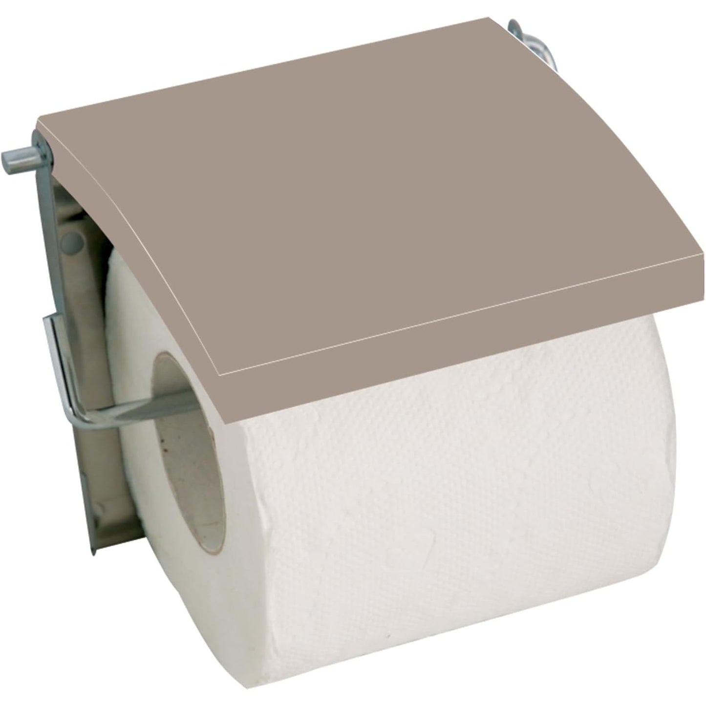224023 - MBAJTËSE LETRE TUALETI MSV, BEIGE/INOX, MOYEN