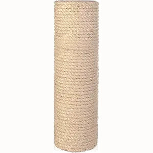 186231 - TRIXIE Shtyllë Zëvendësuese Kruarjeje për Macet, Material Sisal, Ngjyrë Bezhë, Madhësi 9x40 cm