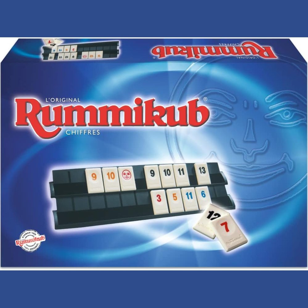 213356 - HASBRO GAMING Numrat Rummikub, Lojë Tavoline për Shumë Lojtarë, për Fëmijë 7 Vjeç e Sipër