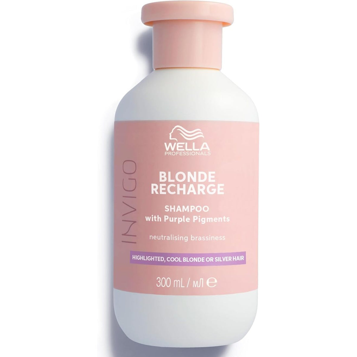 311918 - WELLA PROFESSIONALS Shampo INVIGO BLONDE RECHARGE Purple, 300ml, për flokë bjonde, Mbrojtje e ngjyrës