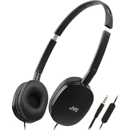299563 - JVC HA-S160M-B, Kufje të Palosshme dhe Kompakte, me Çelës Mikrofoni, të Zeza