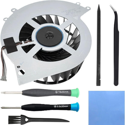268584 - ZHUROUPU Ventilator i Brendshëm Zëvendësues për PS4, Zhurmë e Ulët, 2500RPM, për Sony PlayStation 4 CUH-1100A, CUH-1115A, CUH-1000A, CUH-1001A, CUH-10XXA, KSB0912HE