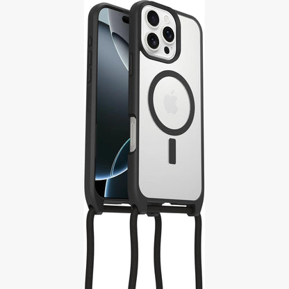 308921 - OTTERBOX Gjerdan Coque React MagSafe, iPhone 16 Pro Max, Transparent/Noir