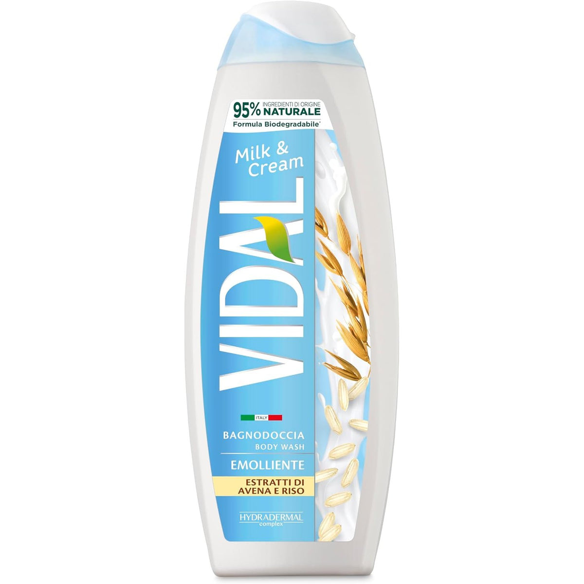 304085 - VIDAL Xhel Dushi me Qumësht dhe Vanilje, 500 ml
