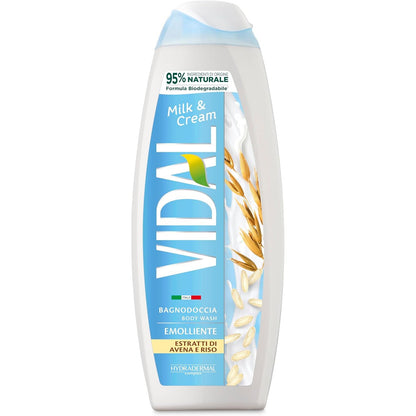 304085 - VIDAL Xhel Dushi me Qumësht dhe Vanilje, 500 ml
