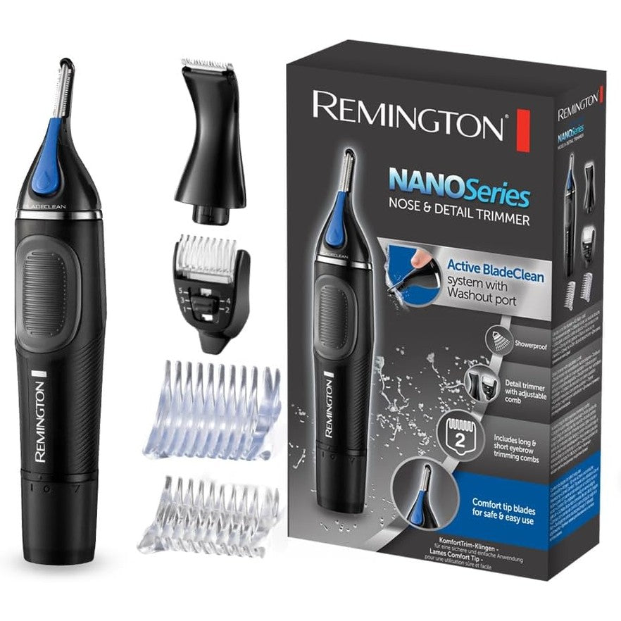 317436 - REMINGTON Makinë prerëse shumëfishe NE3870, për qime hunde, veshi, vetulla, mjekër, 2 krehëra të bashkangjitur, prerëse detajesh 1-5 mm