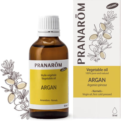 302586 - PRANARÔM Vaj perimesh Argan organik, 50 ml, i pasur me vitamina dhe antioksidantë