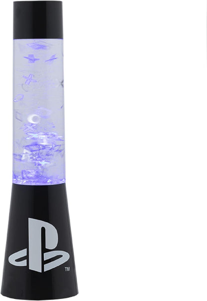 217944 - PALADONE PP10211PS Playstation Glitter Flow Night, Dritë Humori për Dekor Dhome Gjumi, 33 cm, Plastikë