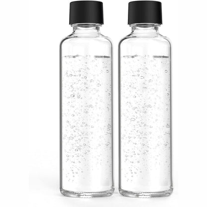 251156 - SODAPOP Set Shishesh Qelqi Logan, 2 x 850ml, Zëvendësuese për Makinat e Ujit të Gazuar