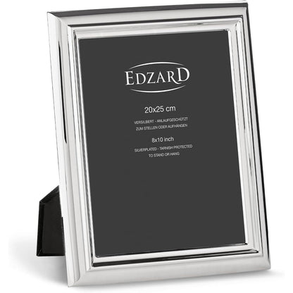 260612 - EDZARD Kornizë fotografike Florence, argjend elegant, rezistente ndaj njollave, për foto 20 x 25 cm