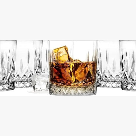 223060 - SET GOTASH UISKI GLASMARK KROSNO: 6 Gota Uiski 280ml - Aksesorë për Dashamirësit e Uiskit - Transparente
