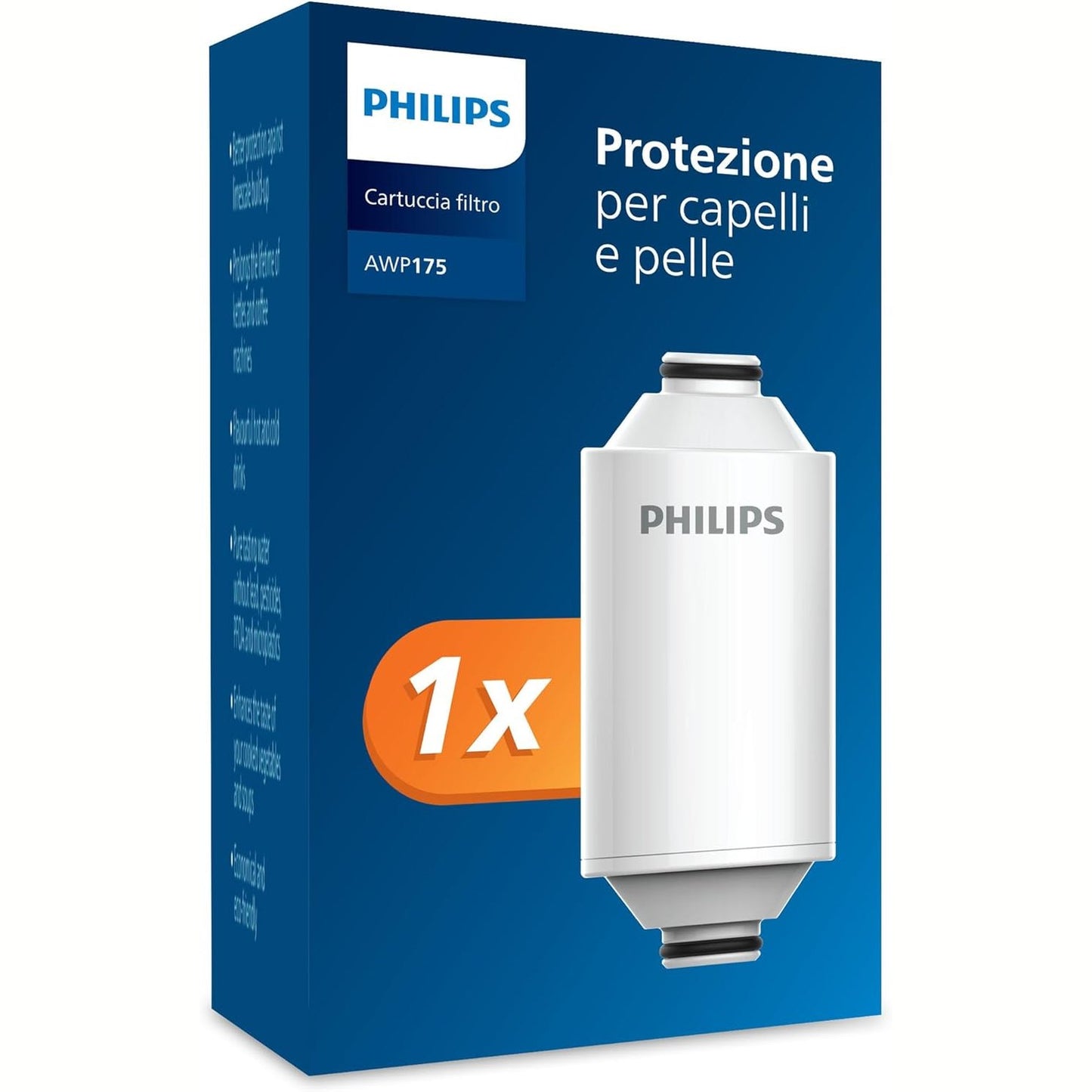 256853 - PHILIPS Filtër dushi Uji, Filtrim 3-fazor, Kapacitet filtrimi 50,000 L