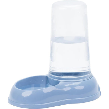 253354 - FERPLAST Dispensues Ushqimi/Uji për Qen dhe Mace, 1.5 Litra, Bazë Anti-Rrëshqitëse, 16.5 x 25 x 24.5 cm, Blu