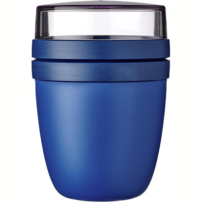 247832 - MEPAL Filxhan për musli, 500 ml + 200 ml, Blu e ndezur, i përshtatshëm për frigorifer, mikrovalë dhe lavastovilje