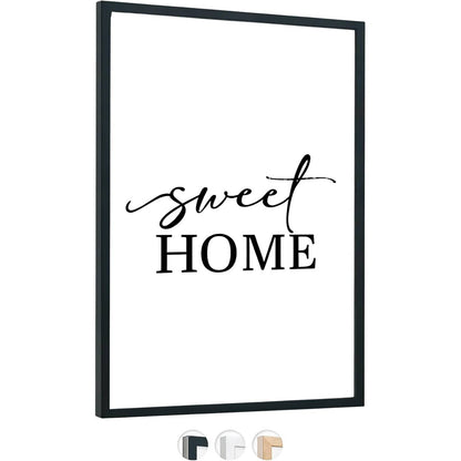 241522 - EDIHOME KORNIZË FOTOGRAFISH, 50 X 70 CM, DRURI ME XHAM AKRILIK, E ZEZË