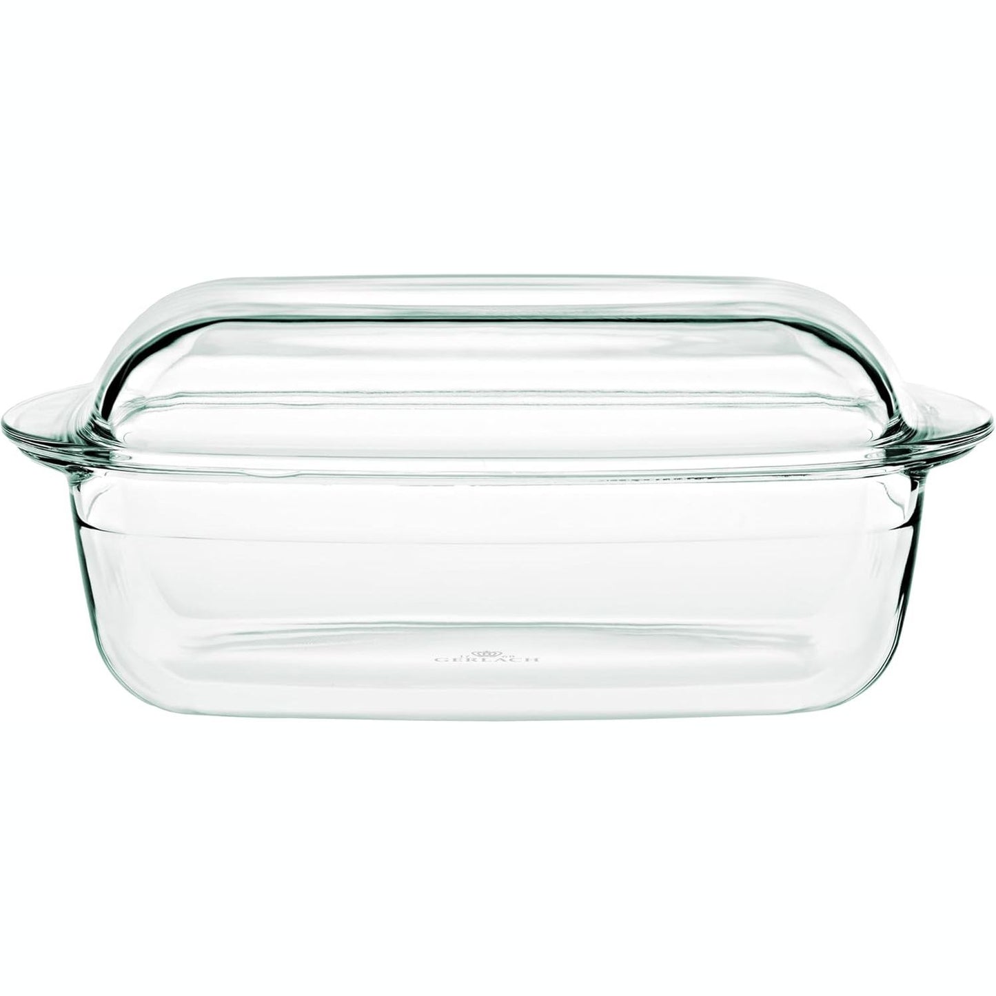 214950 - GERLACH Ena për tenxhere 4.5 l e bërë nga qelqi borosilikat rezistent ndaj nxehtësisë, drejtkëndor 27 x 18 cm