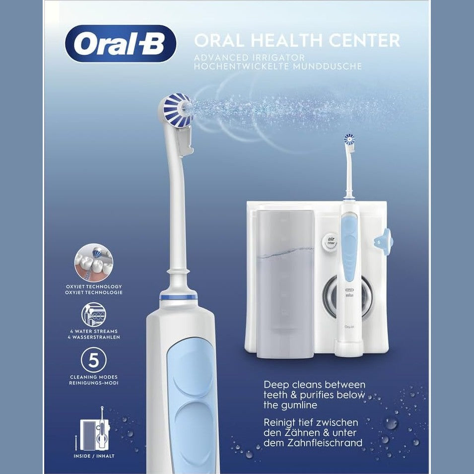 271201 - Oral-B Pastrues Uji për Qendrën Shëndetësore me 1 Grykë Oxyjet, 1 Grykë Spërkatjeje Uji