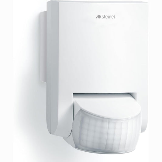 293348 - STEINEL Detektor Lëvizjeje IS 130-2, i Bardhë, për Jashtë/Brenda, Sensor Infra të Kuqe 130°, Rreze Maks. 12 m, IP54