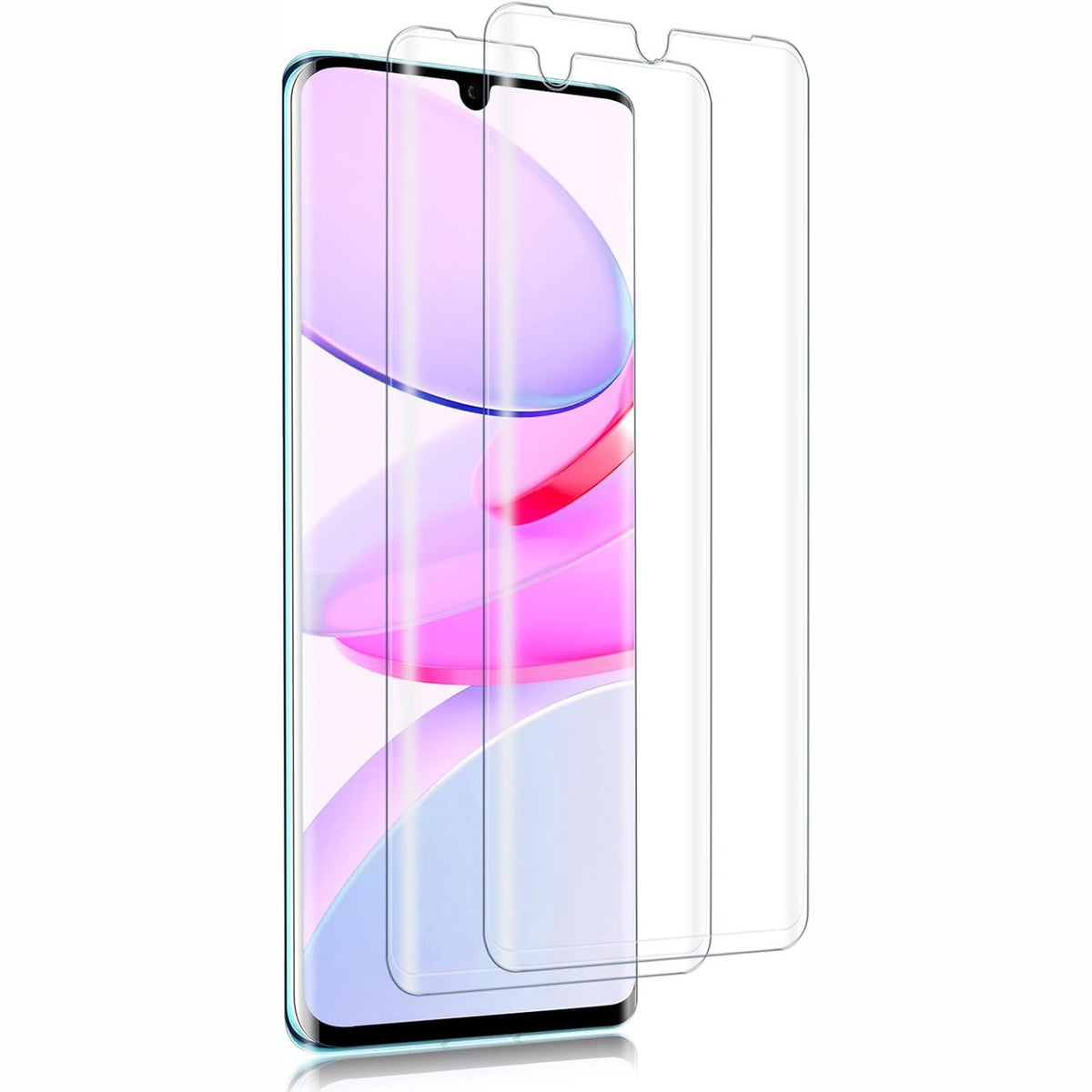 300115 - VideoSecu Pako me 3 Xhama të Temperuar për Huawei P30 Pro, Mbrojtës Ekrani prej Xhami Anti-Gërvishtje 0.33 mm, Fortësi 9H, HD Pa Flluska