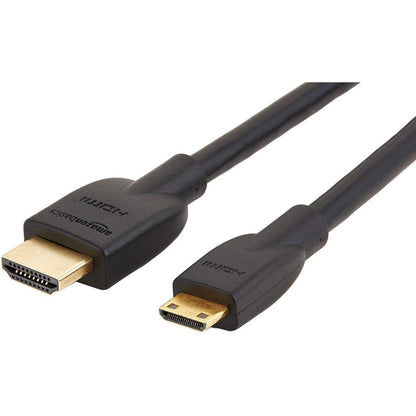 274627 - AMAZON BASICS Kabllo me shpejtësi të lartë Mini-HDMI në HDMI, 1.8 m, e zezë