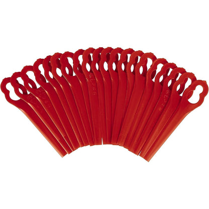 289306 - EINHELL Set origjinal tehësh zëvendësues (20 tehe plastike, për kositëse lëndine pa tel GE-CT 18 Li, GC-CT 18/24 Li, gjerësi prerjeje 24 cm)