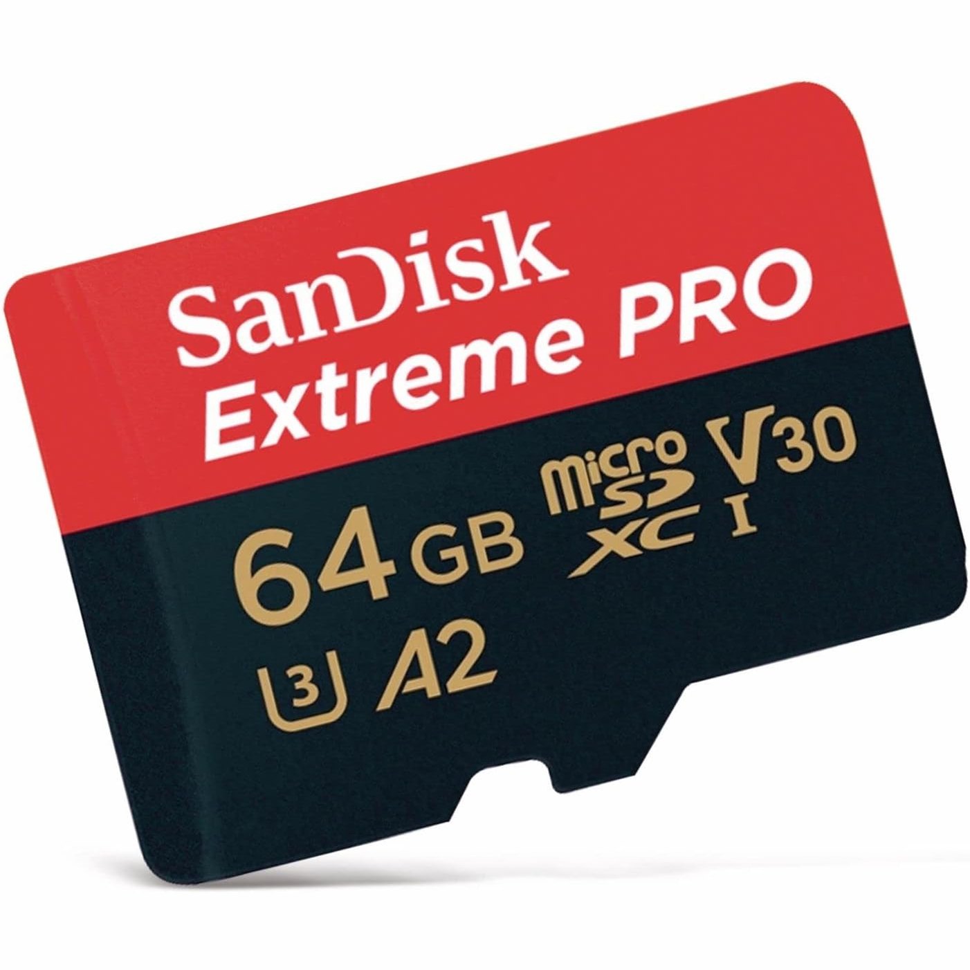 276776 - SANDISK Kartë Memorie Extreme Pro 64 GB microSDXC + Adaptor SD, Performancë e Lartë A2, 170 MB/s, Klasa 10, UHS-I, U3, V30