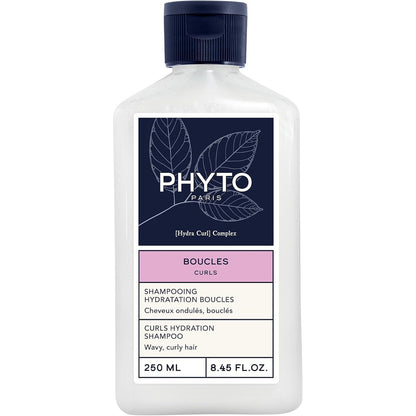 290422 - PHYTO PARIS Shampo Hidratuese për Flokë Kaçurrela - Ushqen, hidraton dhe thekson kaçurrelat - 96% më shumë valë - Kompleksi HydraCurl - Shampo Hidratuese dhe Ushqyese për Flokë Kaçurrela