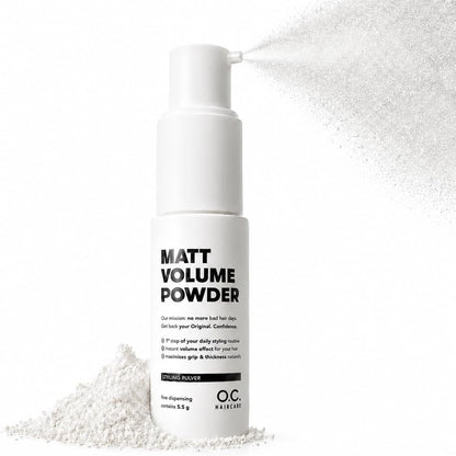 318235 - OC HAIRCARE Pluhur Stilimi për flokë të hollë, efekt mat, 100g