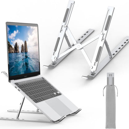 274457 - GRIFEMA GB1054 Mbështetëse për laptop e palosshme, me 7 kënde të rregullueshme, e pajtueshme me shumicën e laptopëve 10-17.3 inç