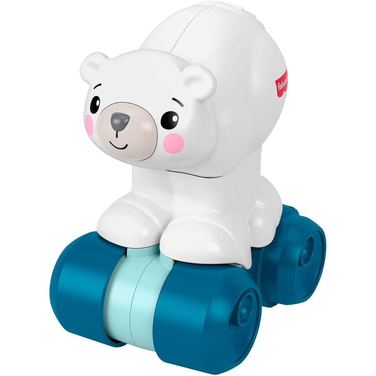 298707 - FISHER-PRICE Lodër zvarritëse për bebe me formë ariu polar, për fëmijë 9 muajsh e lart, JDL63
