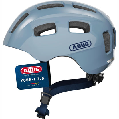 292601 - ABUS Helmetë biçiklete Unisex, Blu e çelët, M (52-57 cm)