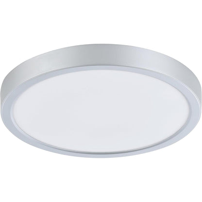 214603 - EGLO Llambë tavani LED Molay, dritë me 1 dritë e montuar në sipërfaqe prej çeliku dhe plastike, Ø 28.5 cm