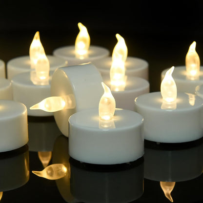 186289 - CANDLELAS Drita çaji LED pa flakë - 12 copë Drita, Ngjyra e bardhë e ngrohtë, për dekorim në festa, dasma dhe dekorime shtëpie