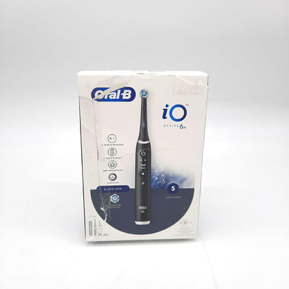 271028 - ORAL-B Furçë dhëmbësh elektrike iO 6, 1 kokë zëvendësuese, e rikarikueshme, e zezë